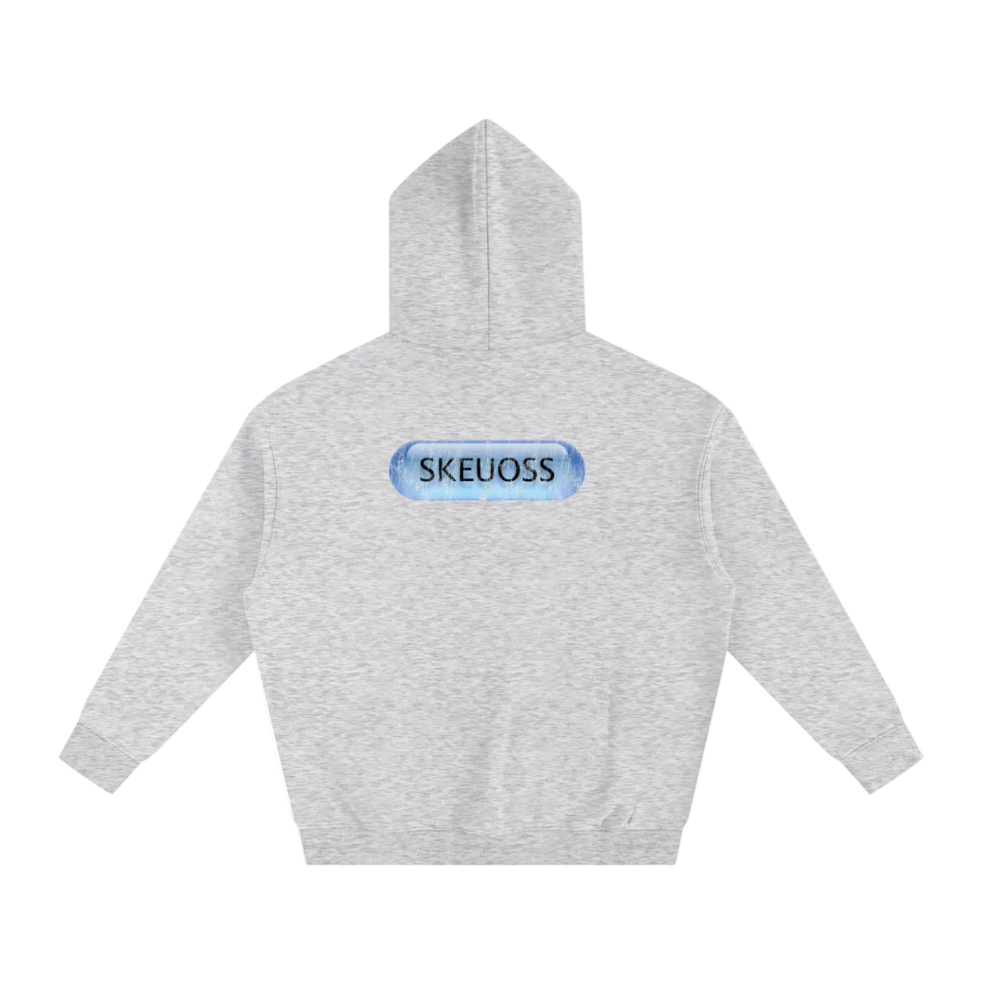 Aqua Skeuoss Hoodie