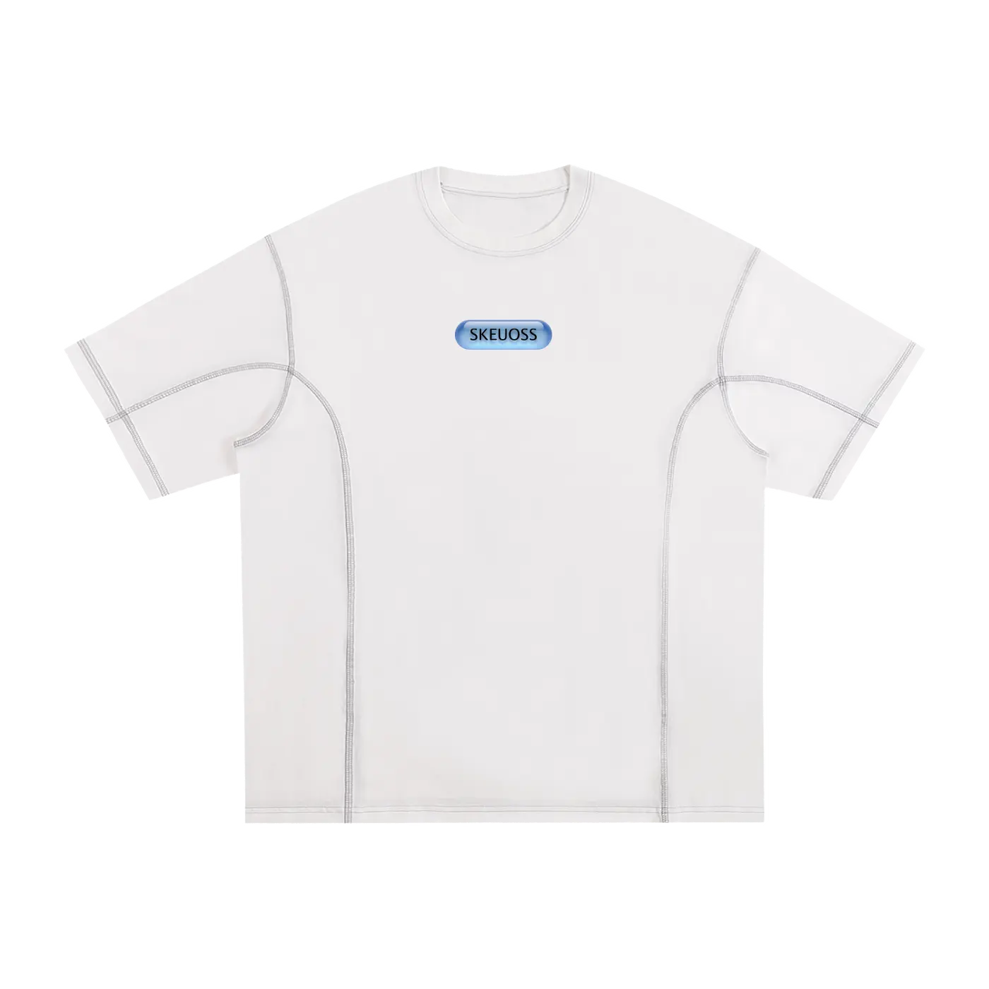 Aqua Skeuoss T-Shirt