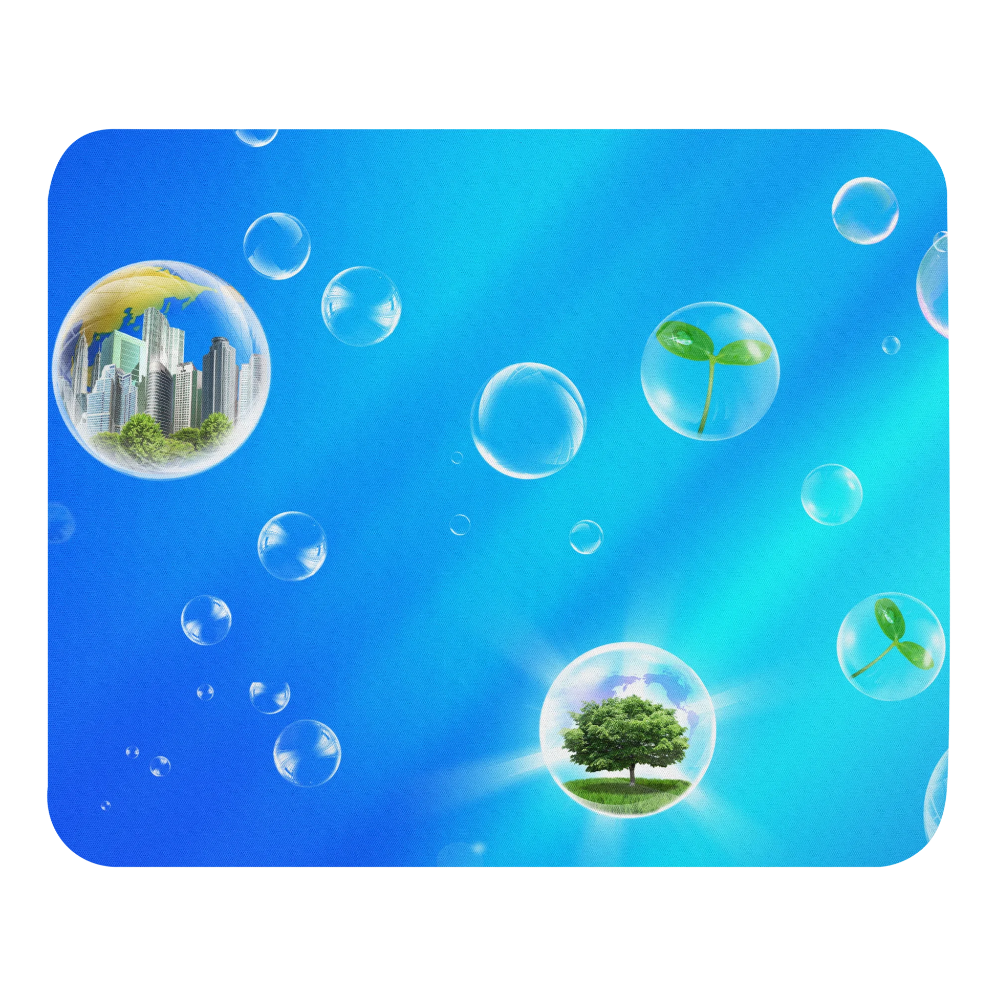 Frutiger Aero nostalgic office mouse pad merchandise computer accessories