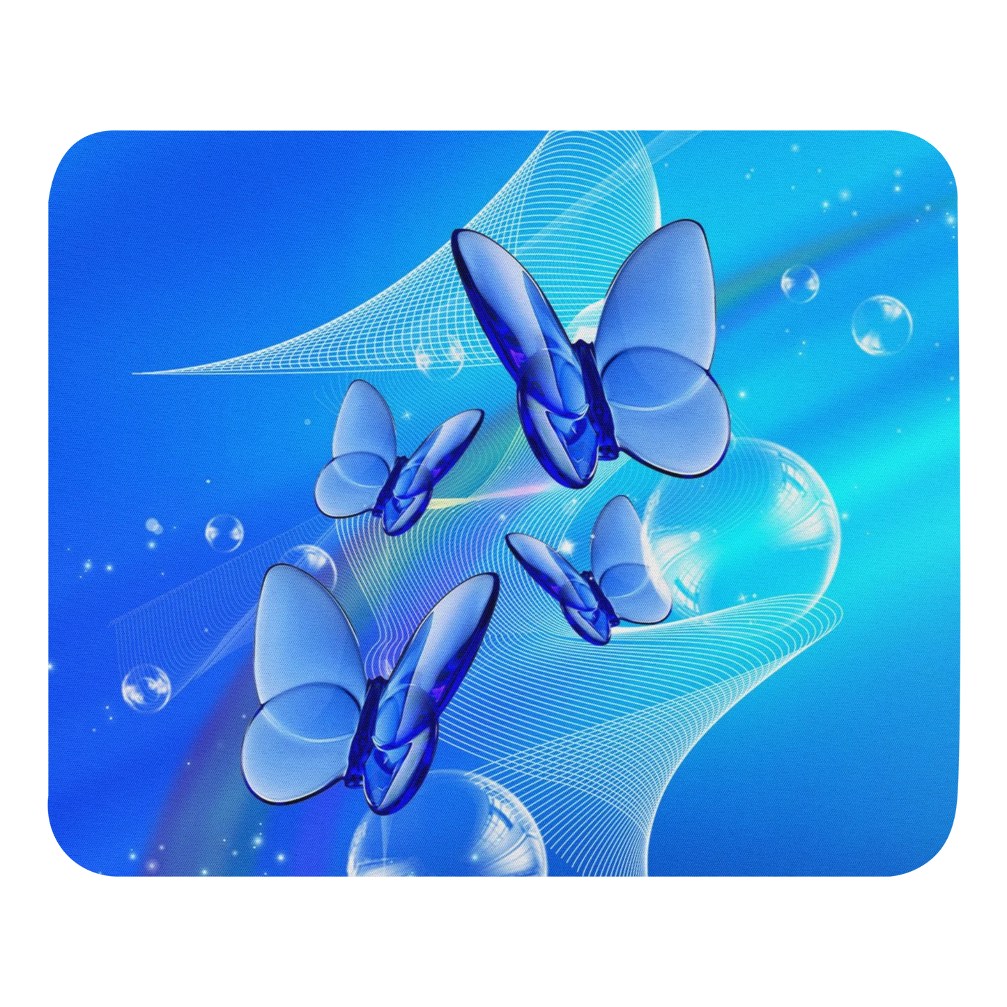 Frutiger Aero nostalgic office mouse pad merchandise computer accessories