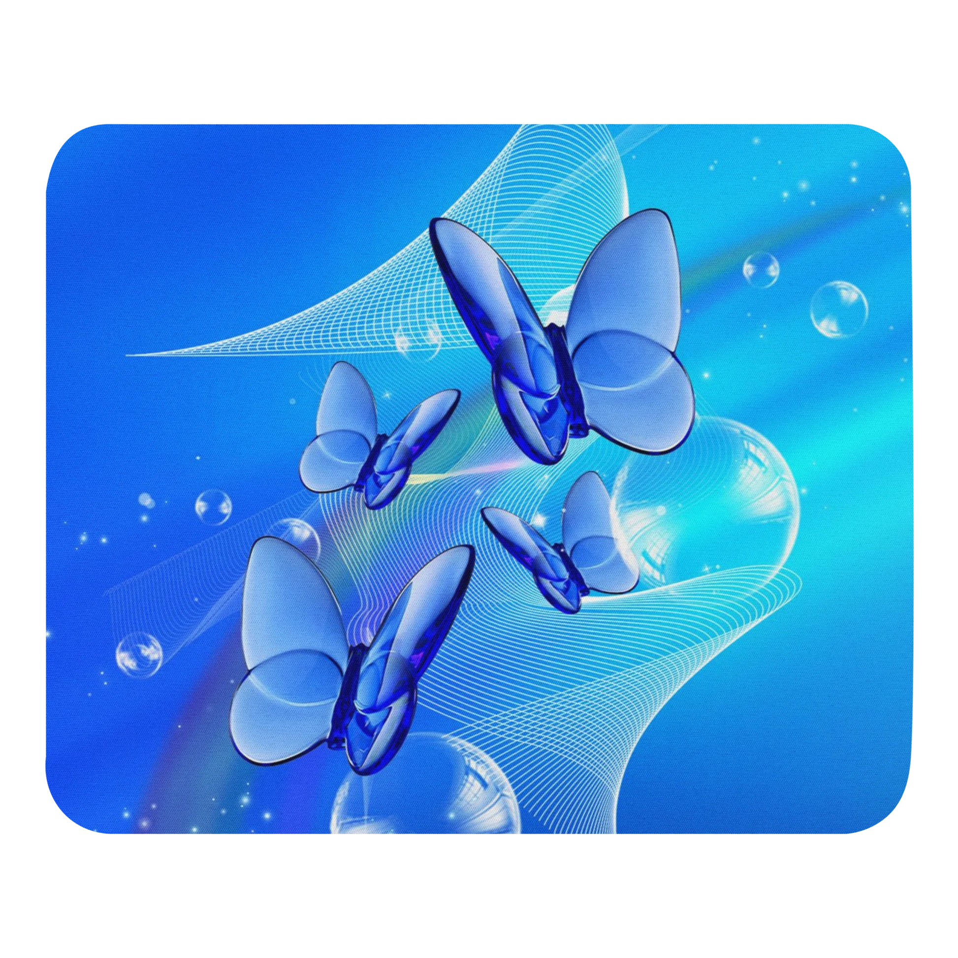 Frutiger Aero nostalgic office mouse pad merchandise computer accessories