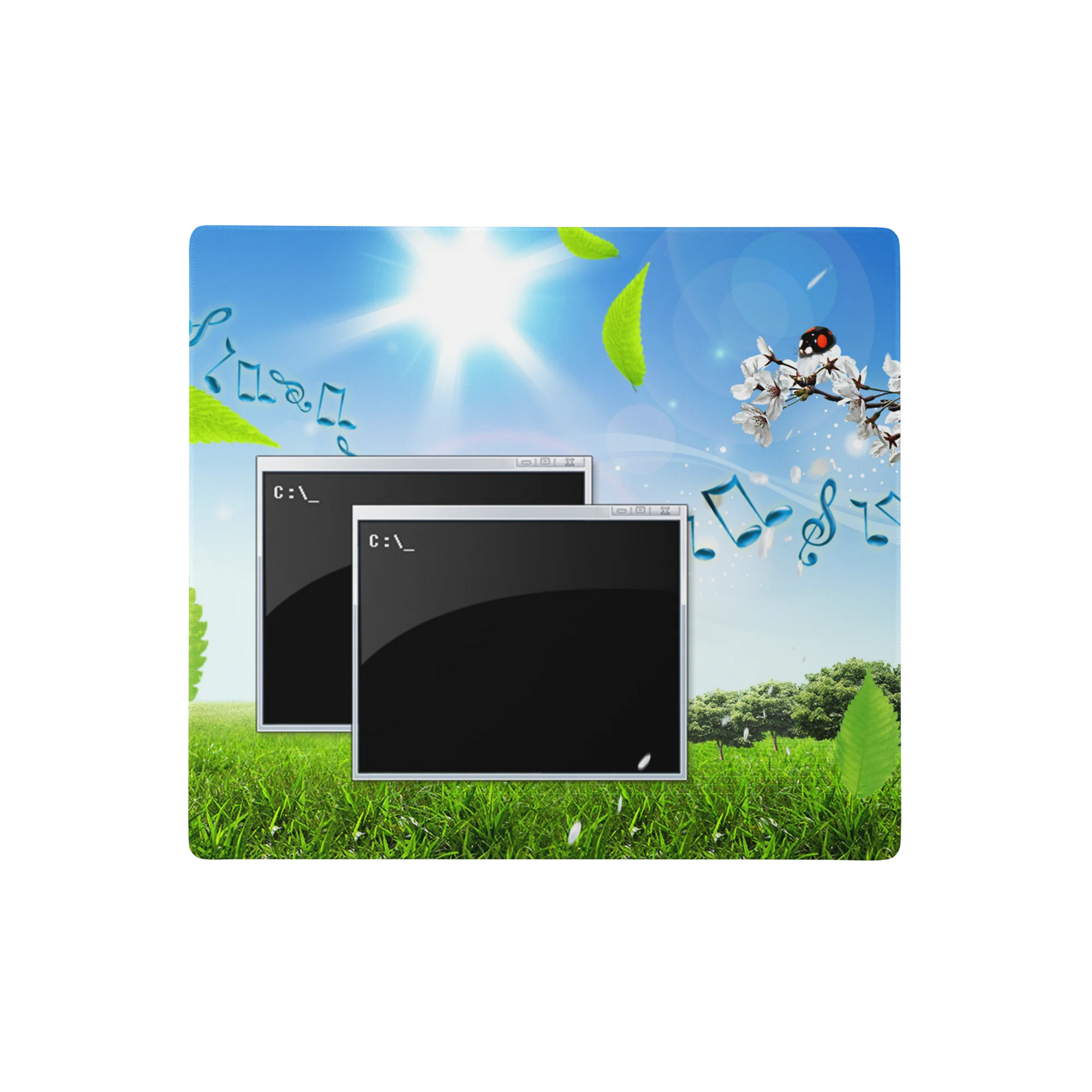 Frutiger Aero nostalgic gaming mouse pad merchandise computer accessories