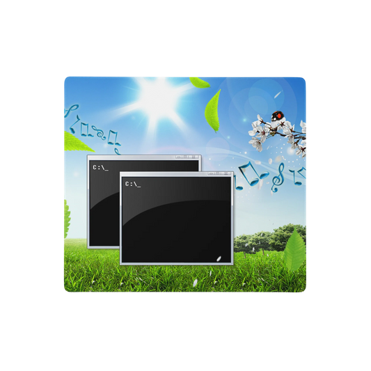 Frutiger Aero nostalgic gaming mouse pad merchandise computer accessories