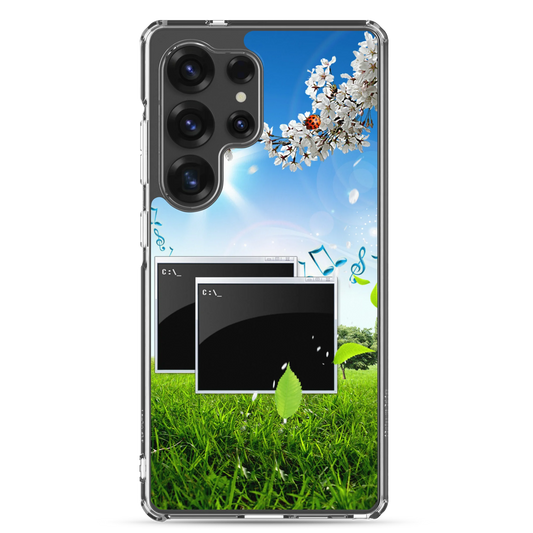 Frutiger aero Samsung phone case merch merchandise