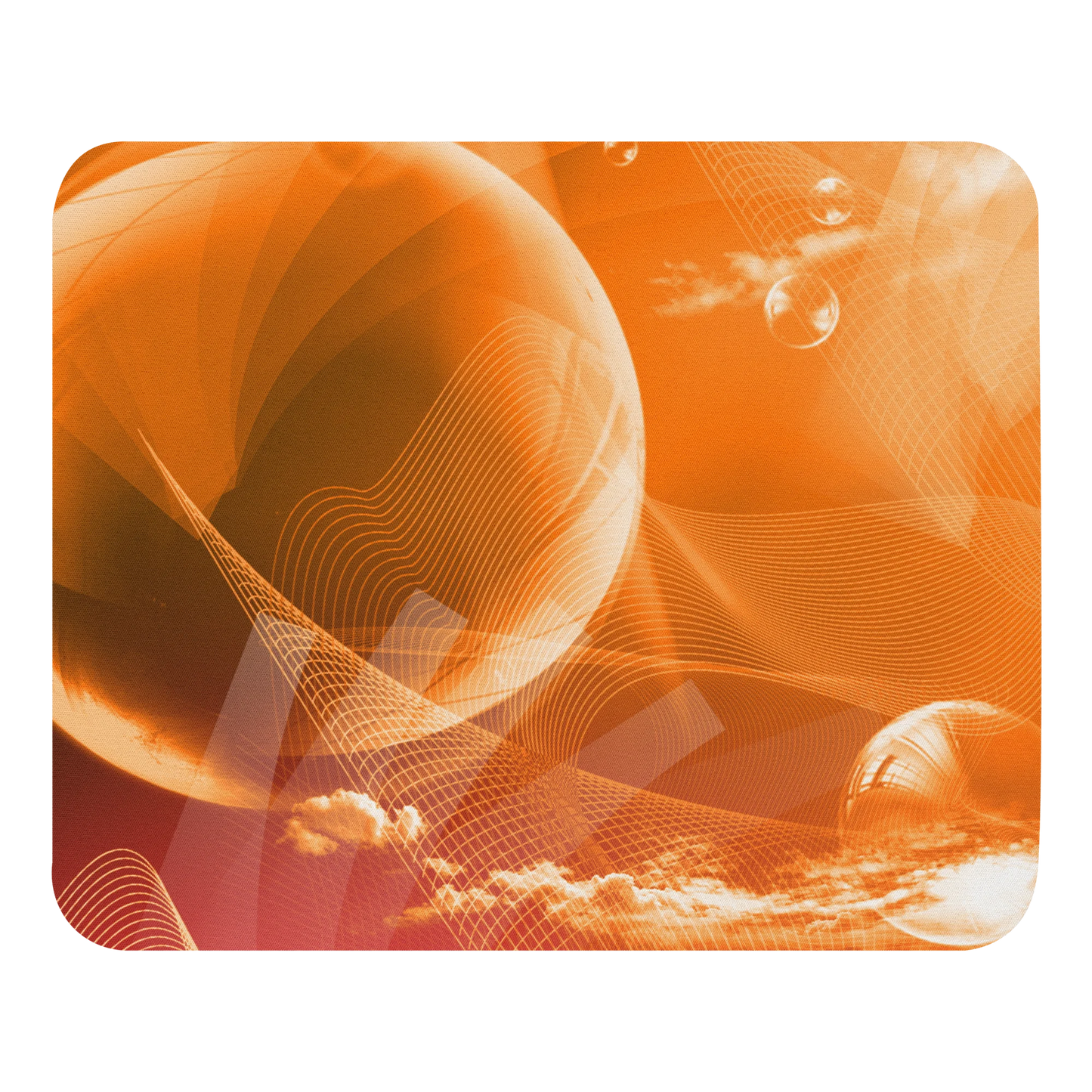 Frutiger Aero nostalgic office mouse pad merchandise computer accessories