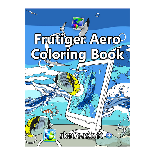 Frutiger Aero Coloring Book