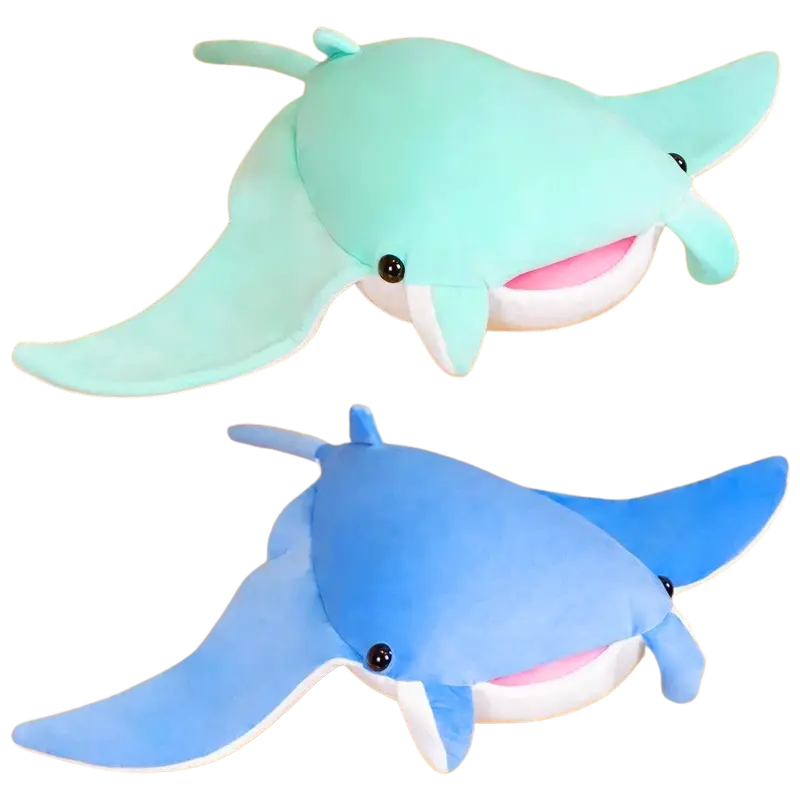 Frutiger Aero Plush Toy / Plushie - Manta Ray