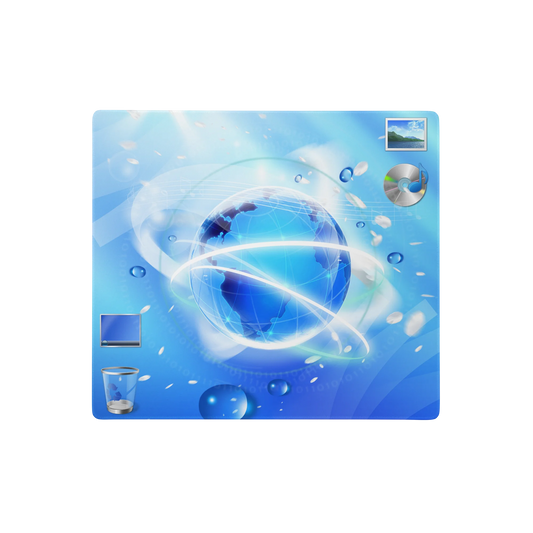 Frutiger Aero nostalgic gaming mouse pad merchandise computer accessories