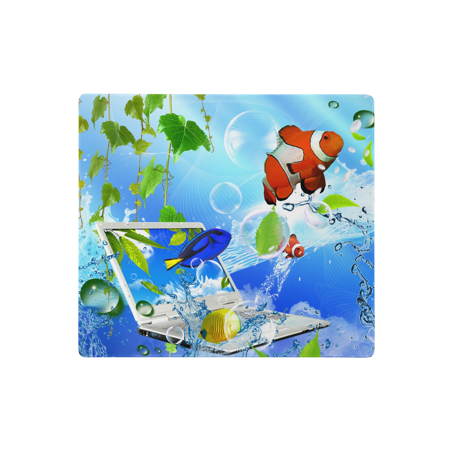 Frutiger Aero nostalgic gaming mouse pad merchandise computer accessories