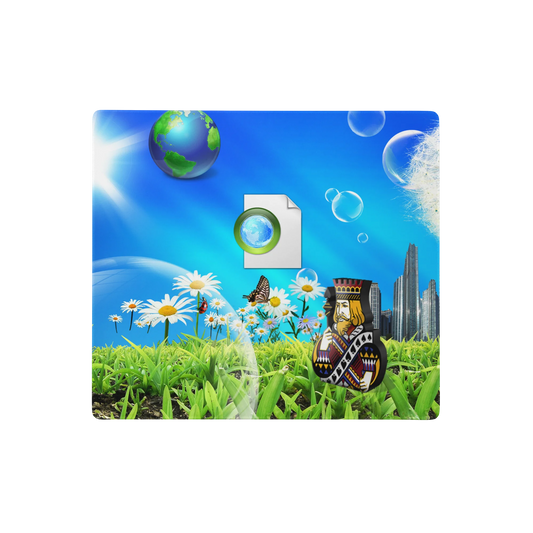 Frutiger Aero nostalgic gaming mouse pad merchandise computer accessories