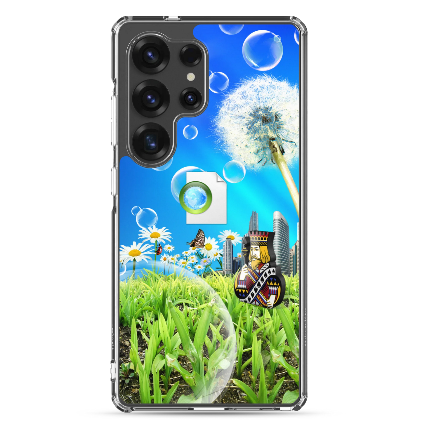 Frutiger aero Samsung phone case merch merchandise