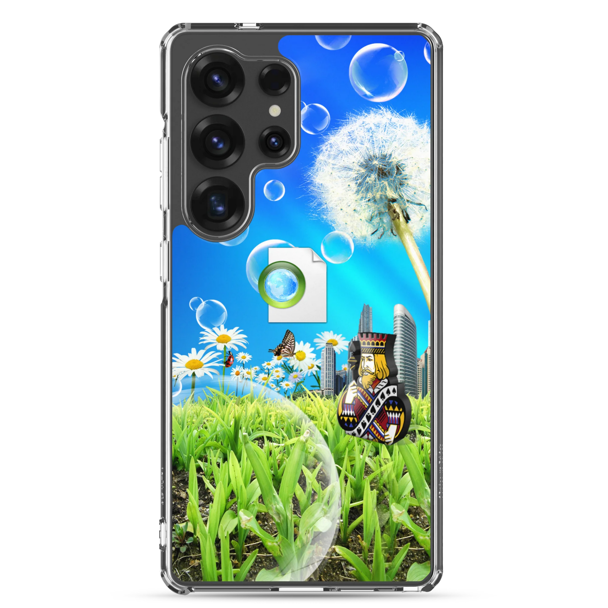 Frutiger aero Samsung phone case merch merchandise
