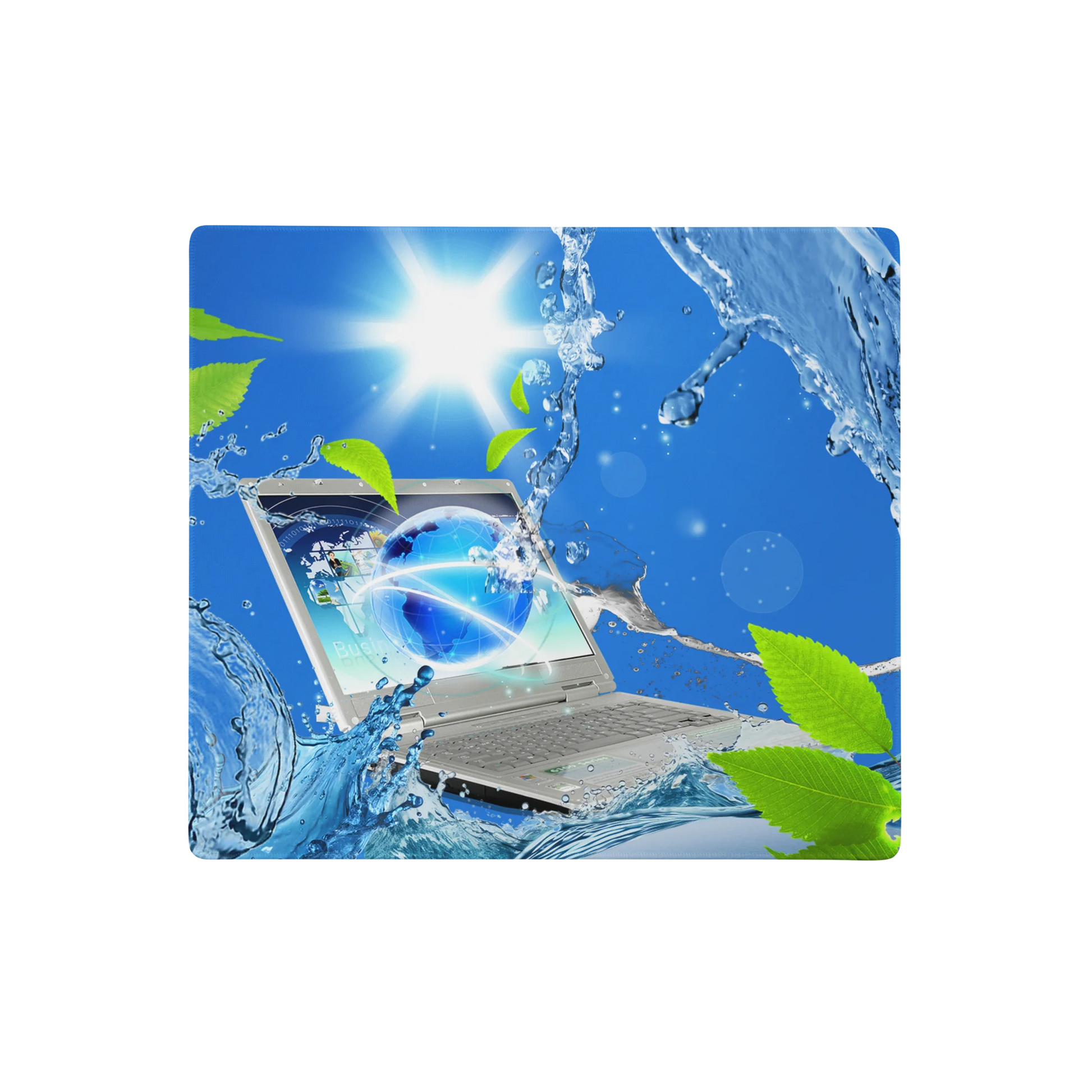 Frutiger Aero nostalgic gaming mouse pad merchandise computer accessories