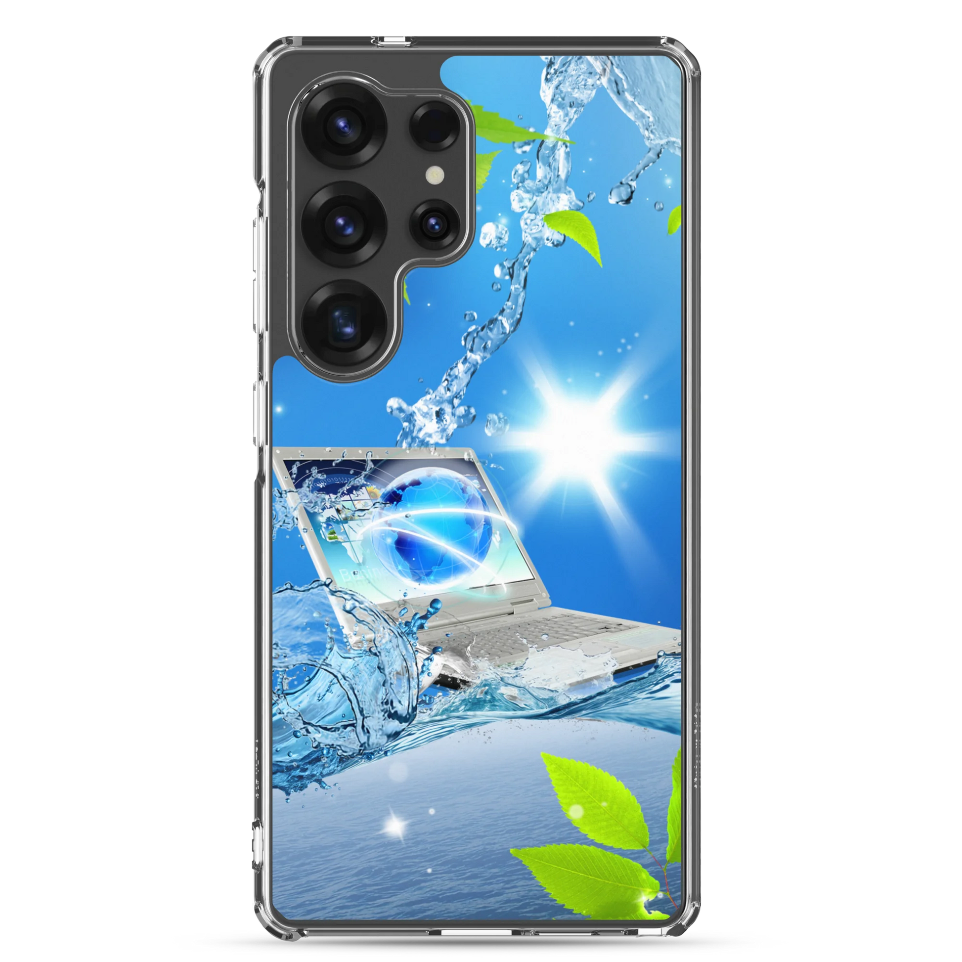 Frutiger aero Samsung phone case merch merchandise