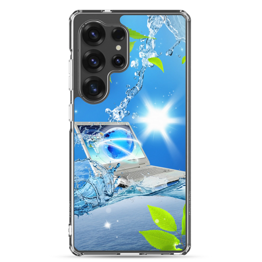 Frutiger aero Samsung phone case merch merchandise