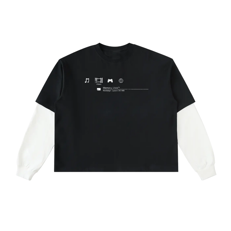 Nostalgic Space Long Sleeve T-Shirt