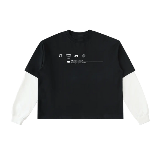 Nostalgic Space Long Sleeve T-Shirt