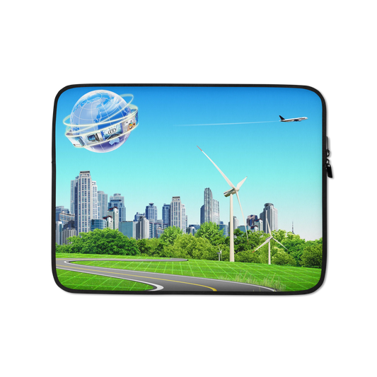 Frutiger Aero nostalgic office laptop sleeve bag protection merchandise computer accessories