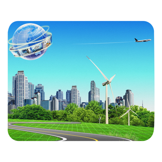 Frutiger Aero nostalgic office mouse pad merchandise computer accessories