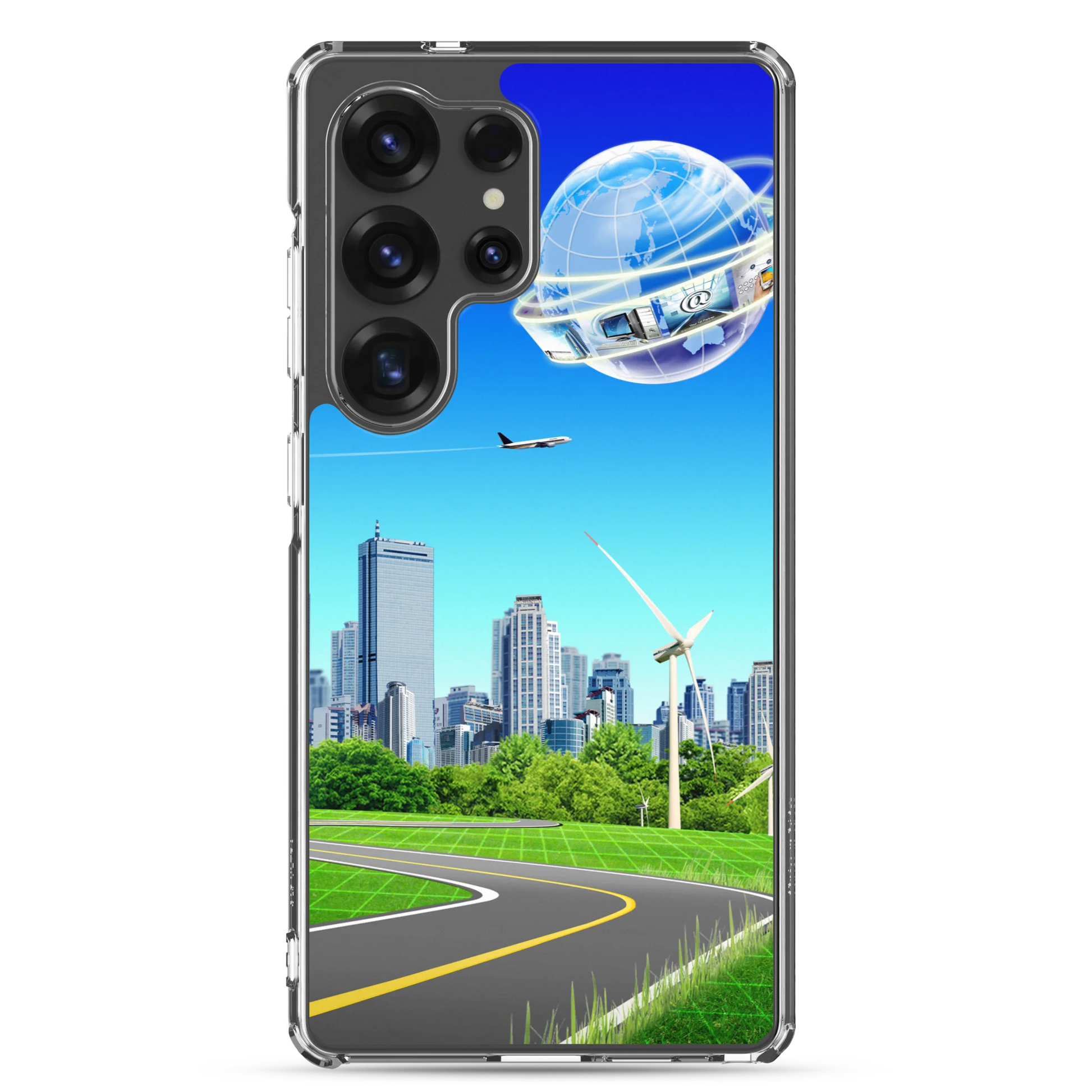 Frutiger aero Samsung phone case merch merchandise