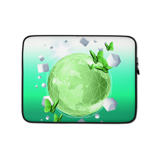 Frutiger Aero nostalgic office laptop sleeve bag protection merchandise computer accessories