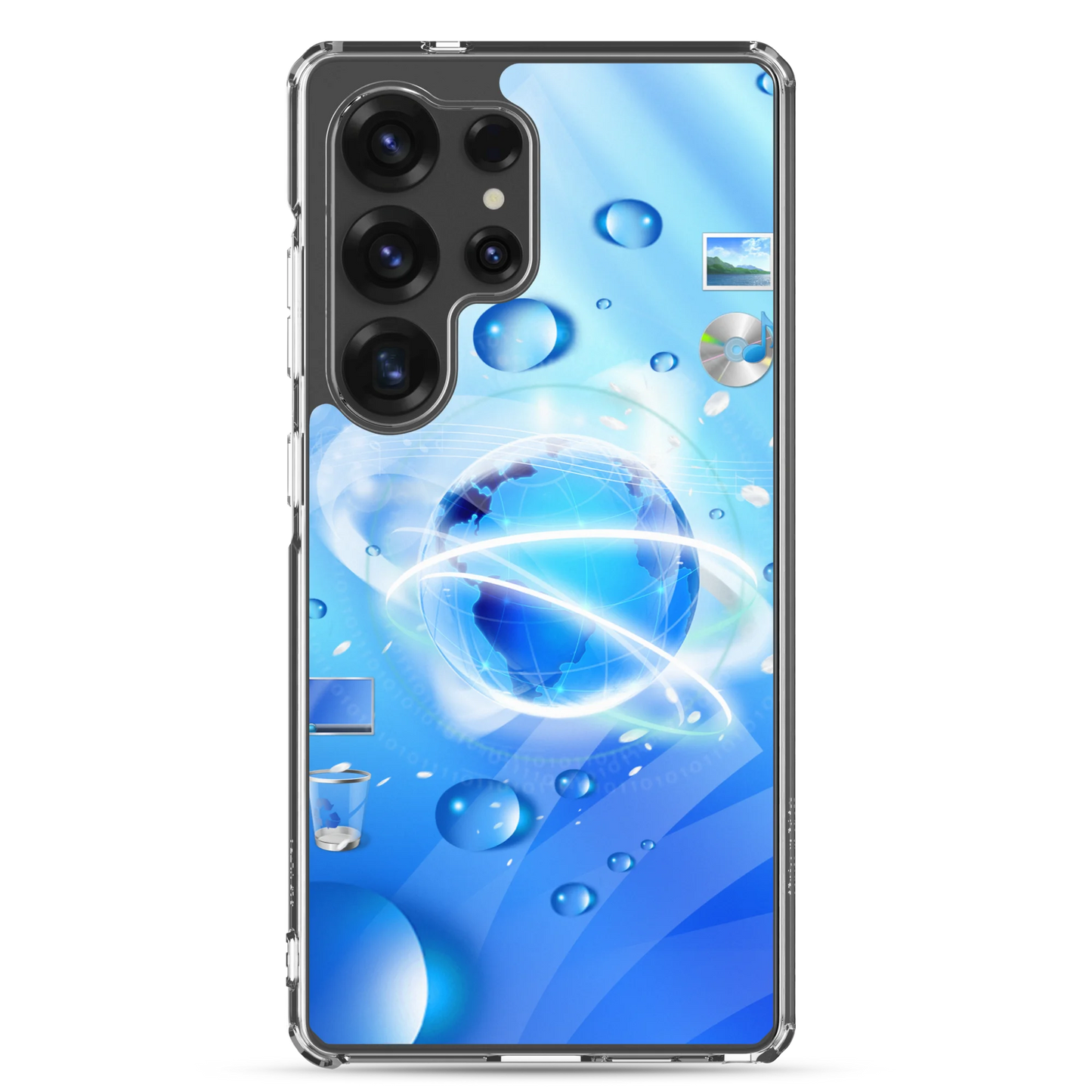 Frutiger aero Samsung phone case merch merchandise