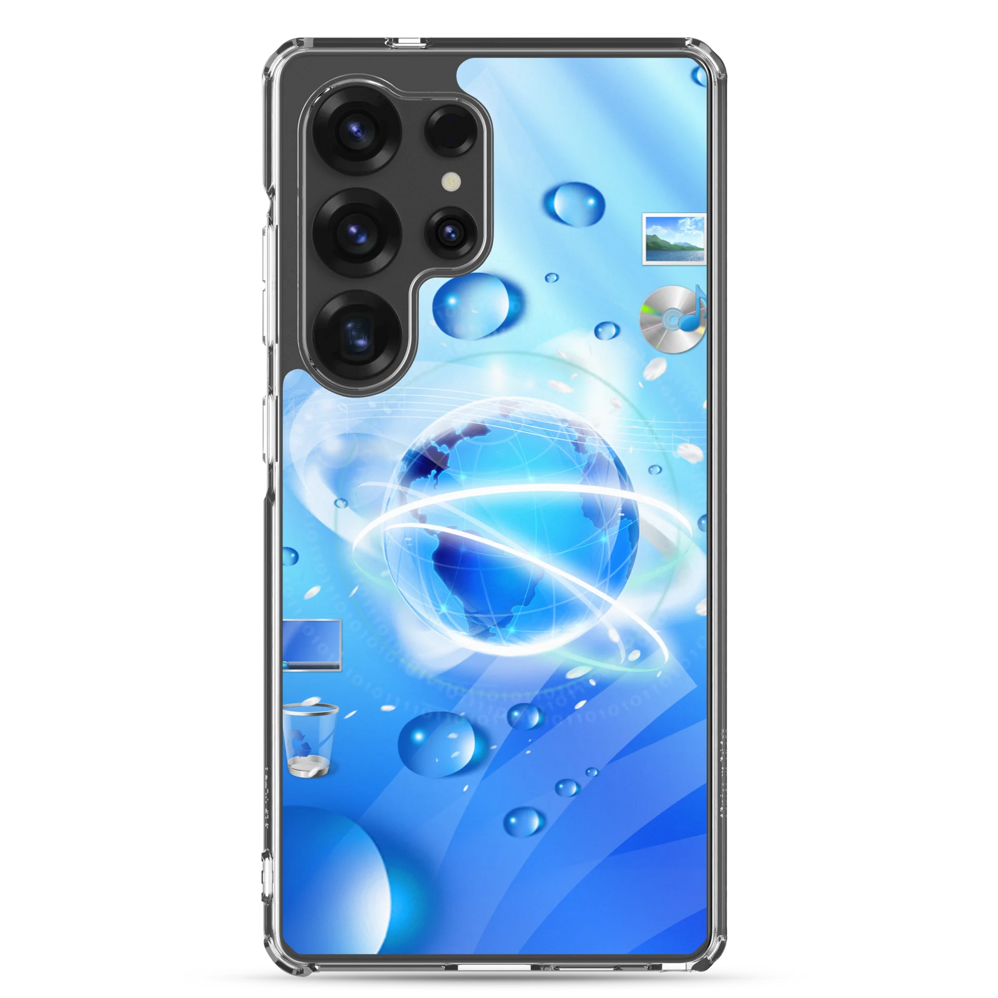 Frutiger aero Samsung phone case merch merchandise
