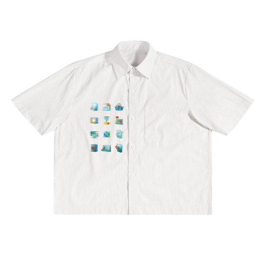 Web Gloss Icons Shirt